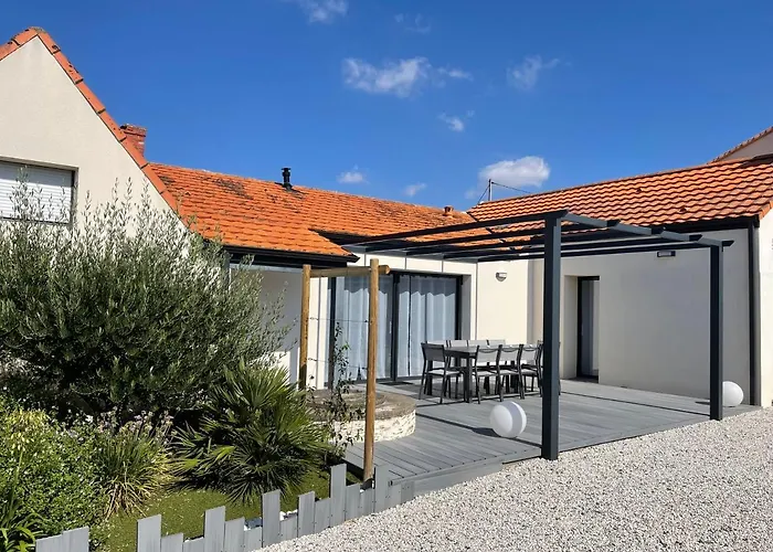 Maison Moderne Avec Jardin A 750M De La Mer